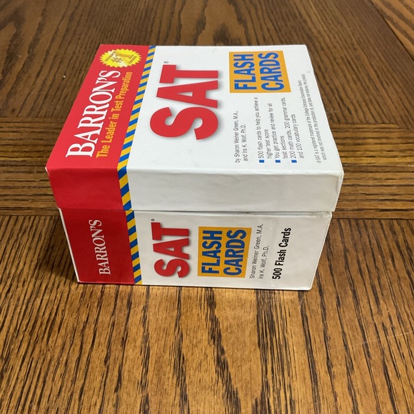 Barron's SAT and GRE Flash Cards Set - Picture 11 of 14